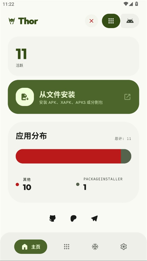 Thor 主页概览